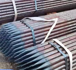 巴音郭楞超前小导管预埋钢管出尖打孔焊倒刺无缝焊管厂